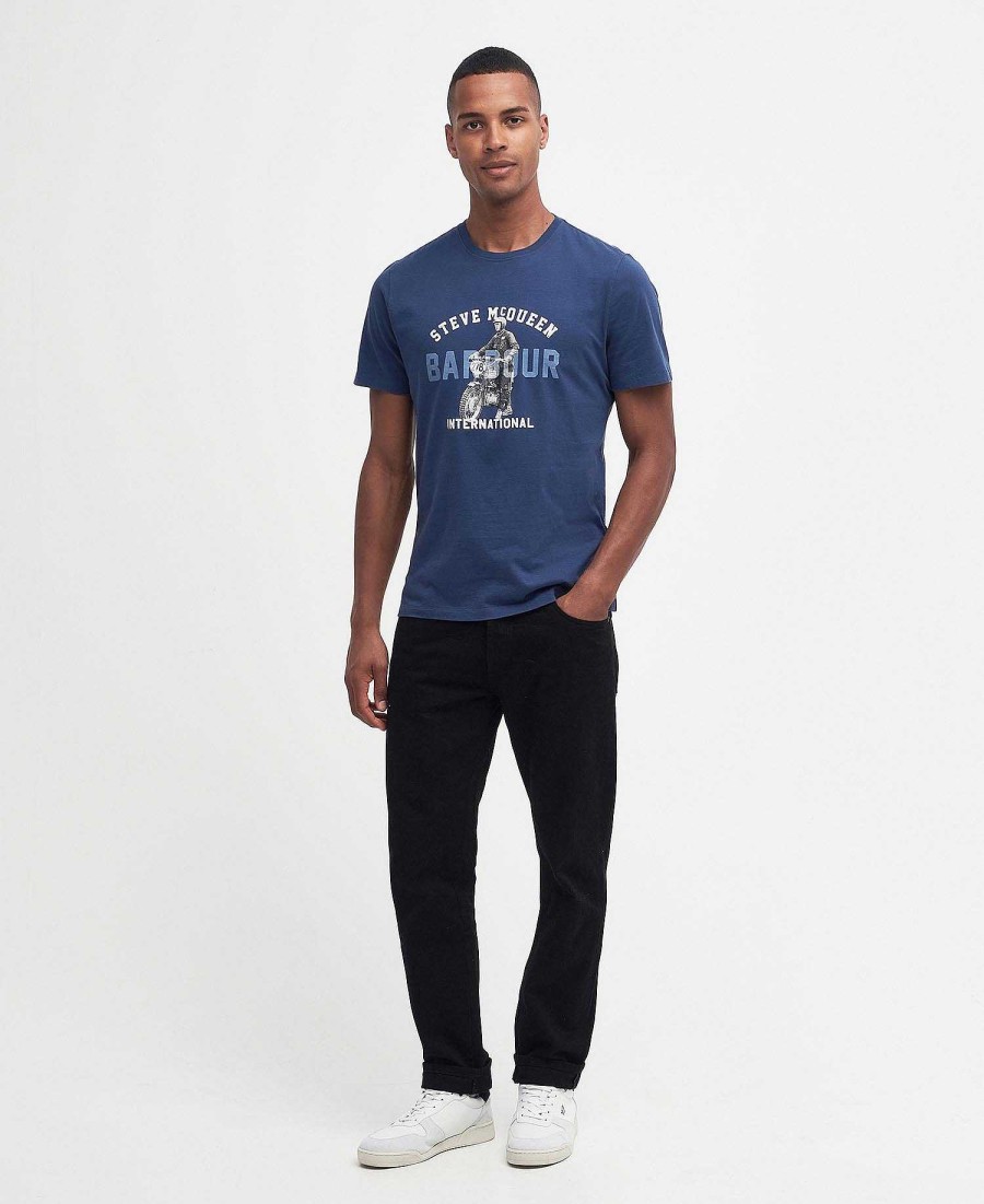 Men Barbour T-Shirts | Speedway T-Shirt