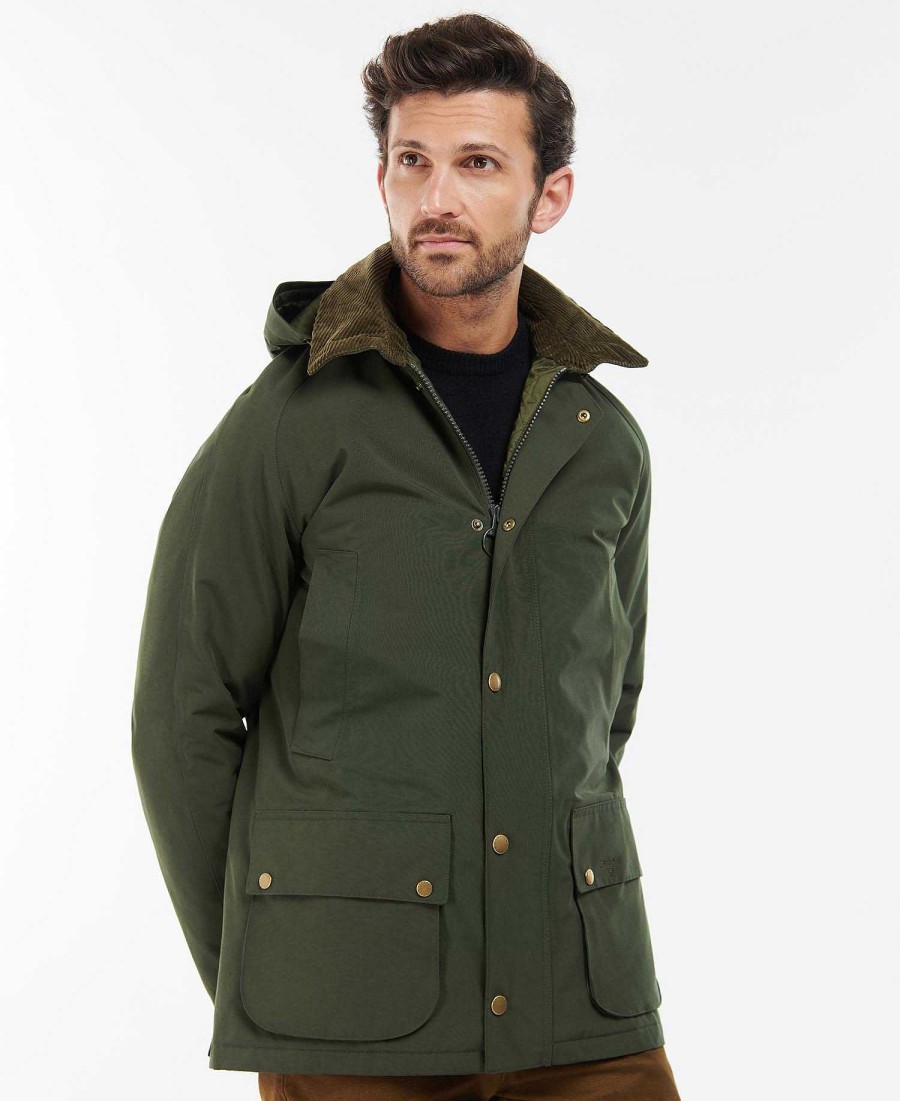 Men Barbour Waterproof Jackets | Winter Ashby Waterproof Jacket