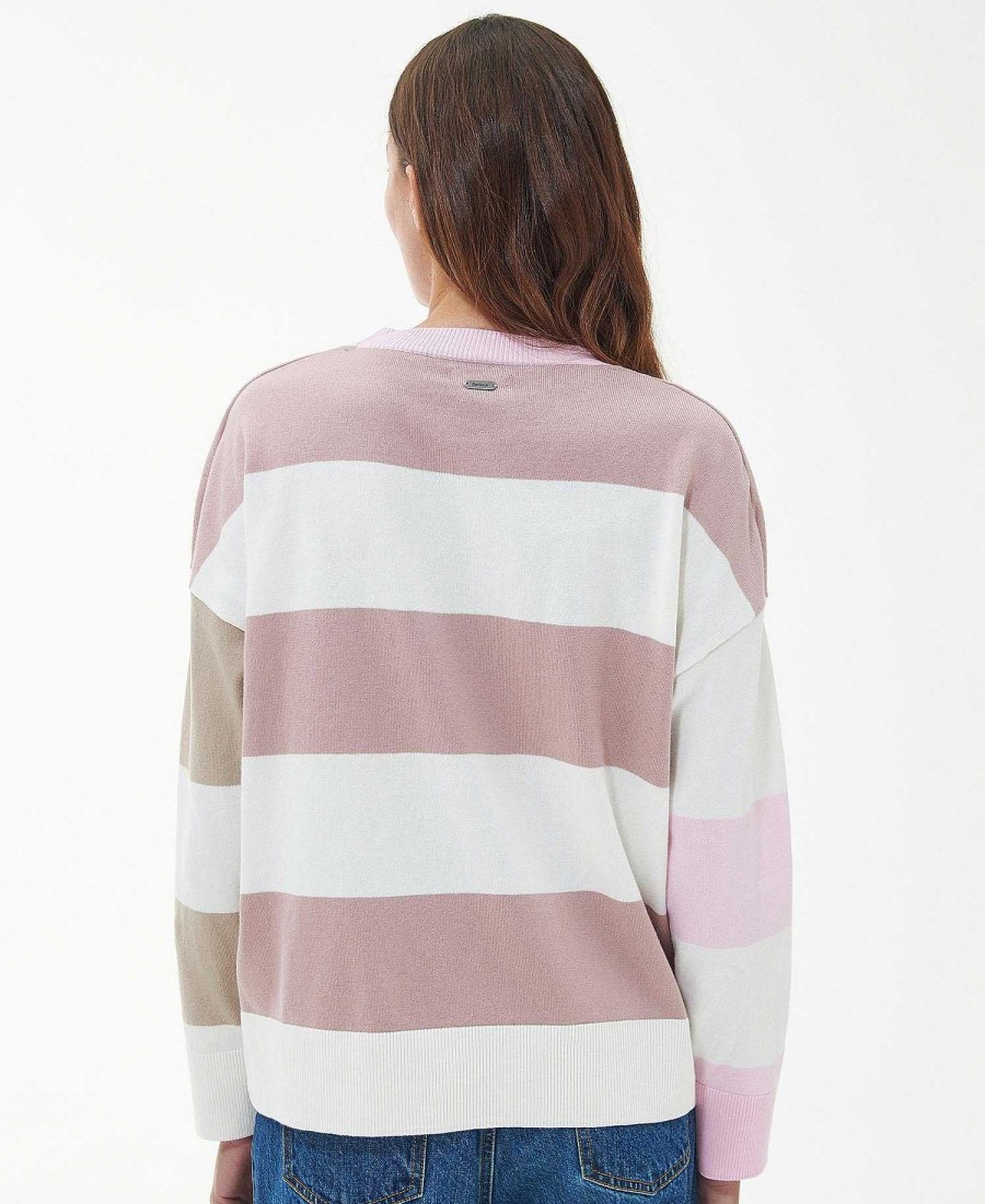 Women Barbour Jumpers | Bradley Stripe Knit Jumper