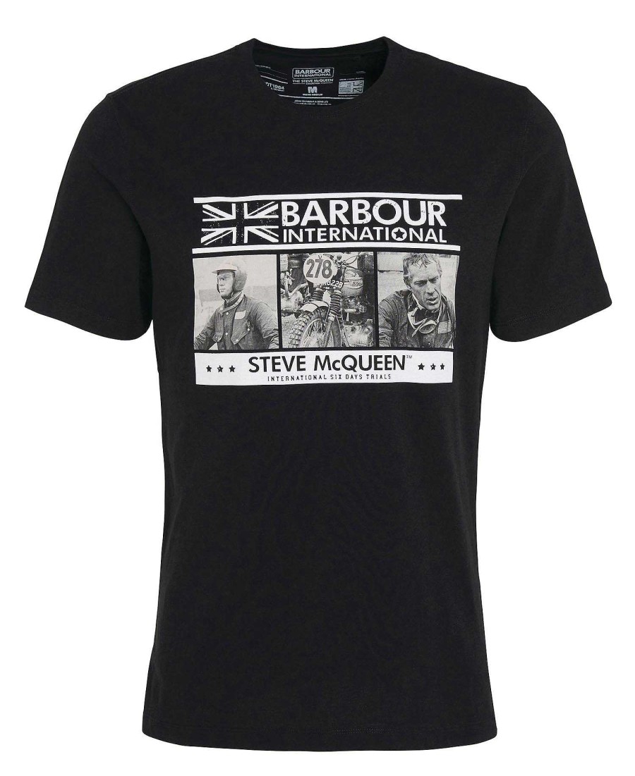 Men Barbour T-Shirts | Charge T-Shirt