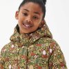 Kids Barbour Jackets | Girls' Bracken Printed Quilted Jacket