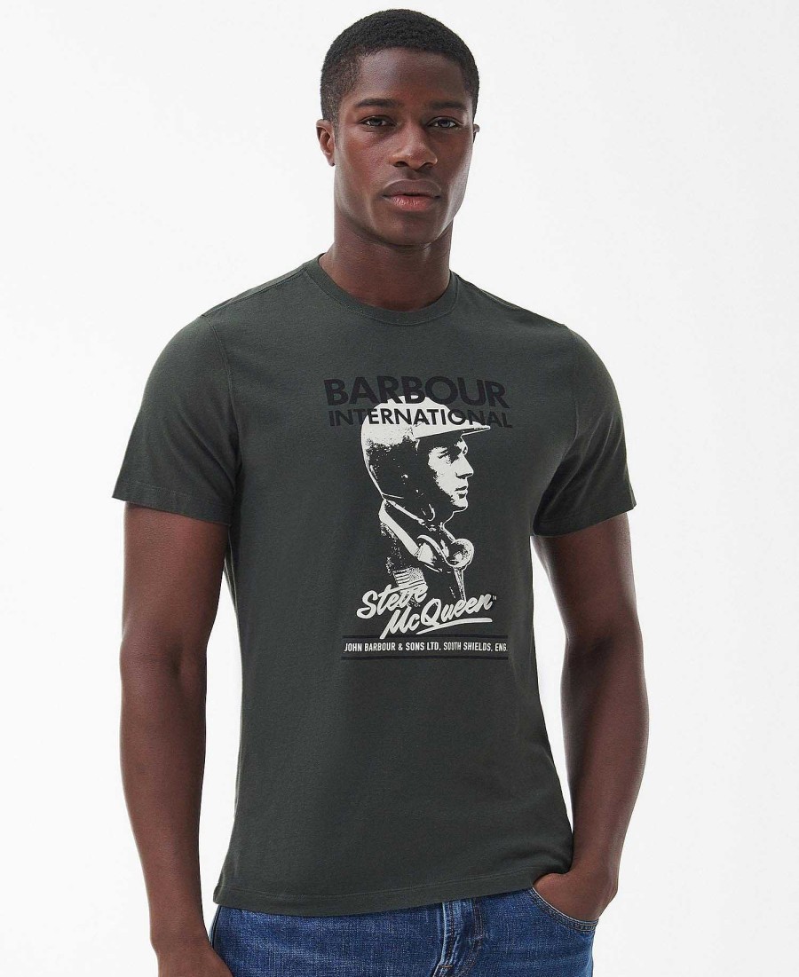 Men Barbour T-Shirts | Taylor T-Shirt