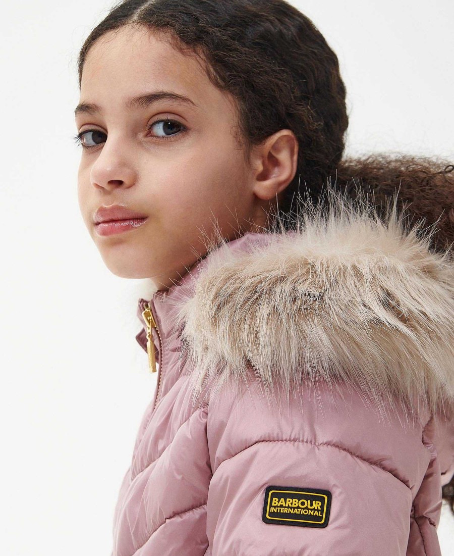 Kids Barbour Jackets | Girls' Island Quilted Jacket