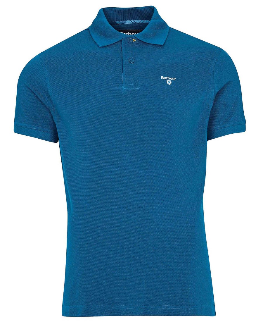 Men Barbour Polo Shirts | Cotton Polo Shirt