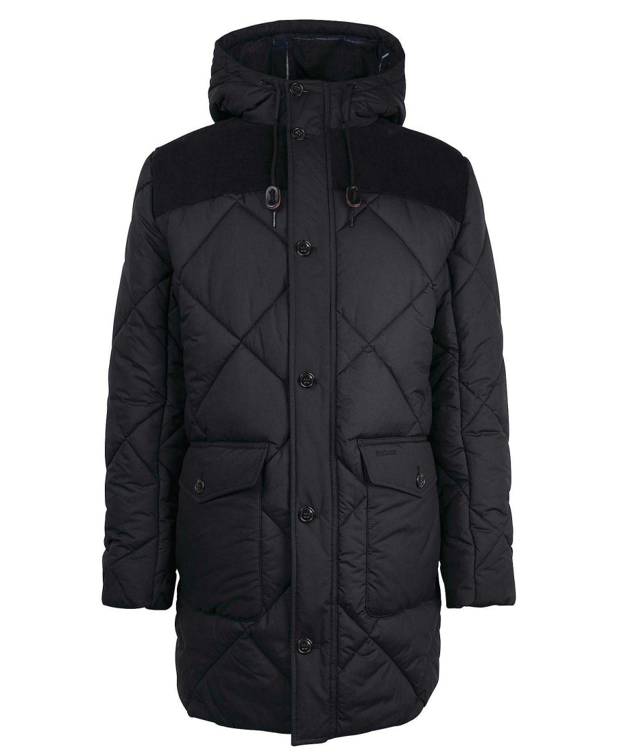 Men Barbour Quilted Jackets | Elmwood Quilted Parka Jacket