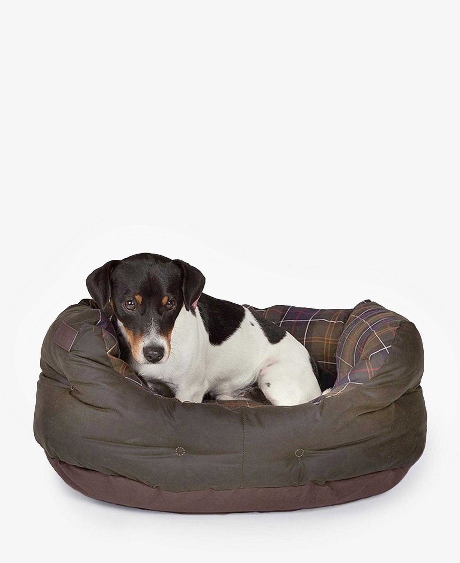 Accessories Barbour Beds & Blankets | Wax/Cotton Dog Bed 24In