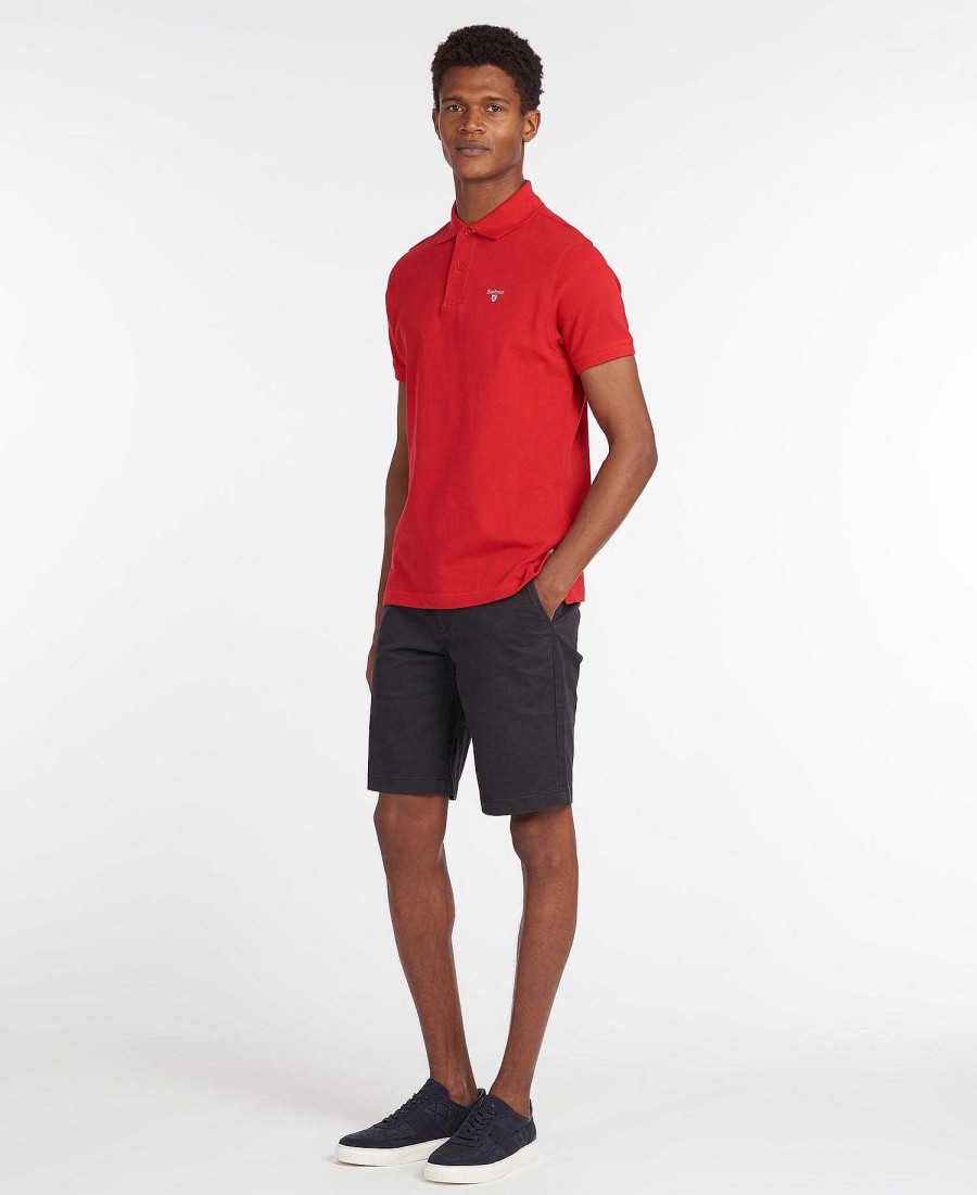 Men Barbour Polo Shirts | Cotton Polo Shirt