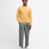 Men Barbour Jumpers | Pima Cotton Crew Neck Jumper