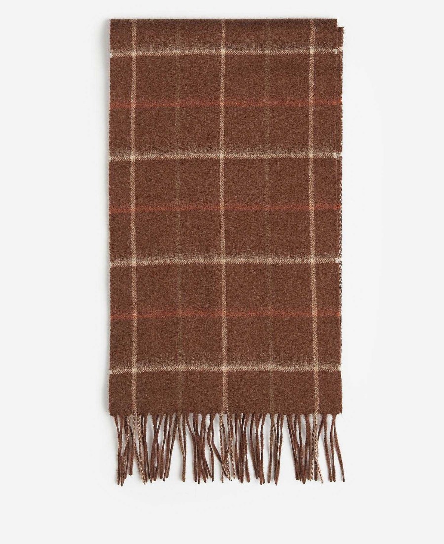 Accessories Barbour Scarves & Handkerchiefs | Tattersall Lambswool Scarf