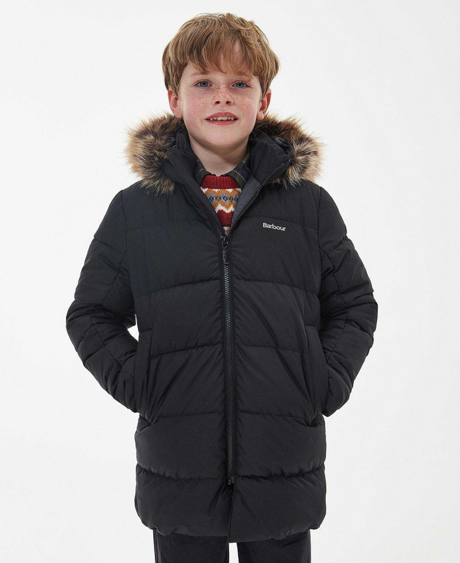 Kids Barbour Quilted Jackets | Boys' Corbett Quilted Jacket