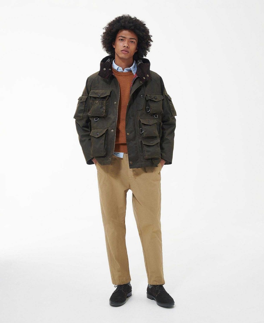 Men Barbour Waxed Jackets | Barbour X Baracuta Clayton Wax Jacket