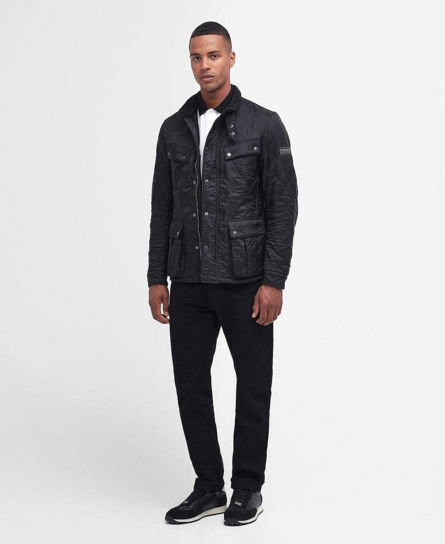 Men Barbour Quilted Jackets | Tourer Ariel Polar Quilted Jacket