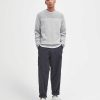 Men Barbour Jumpers | Scull Crew-Neck Sweatshirt