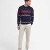 Men Barbour Jumpers | Regis Fairisle Sweatshirt