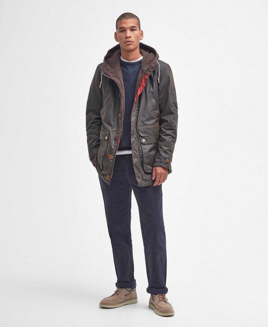 Men Barbour Waxed Jackets | Game Parka Wax