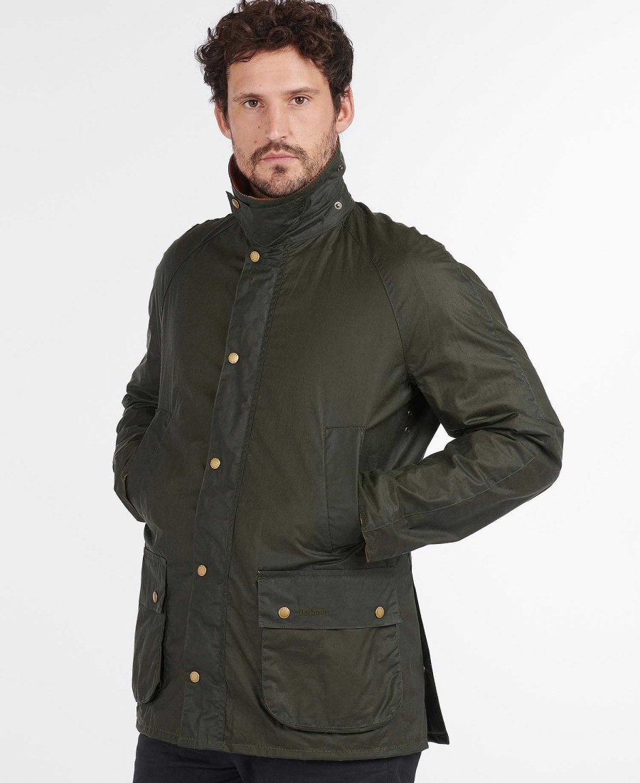 Men Barbour Waxed Jackets | Lightweight Ashby Waxed Jacket