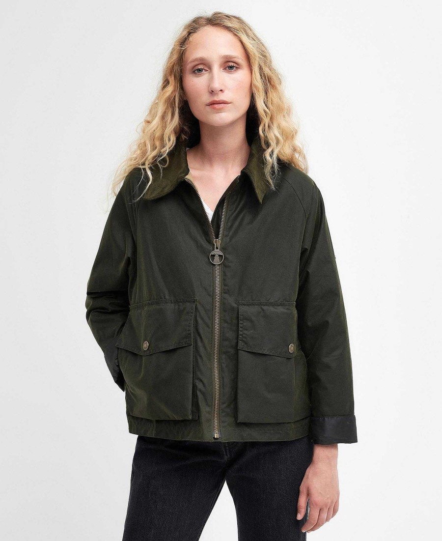 Women Barbour Waxed Jackets | Clifton Waxed Jacket