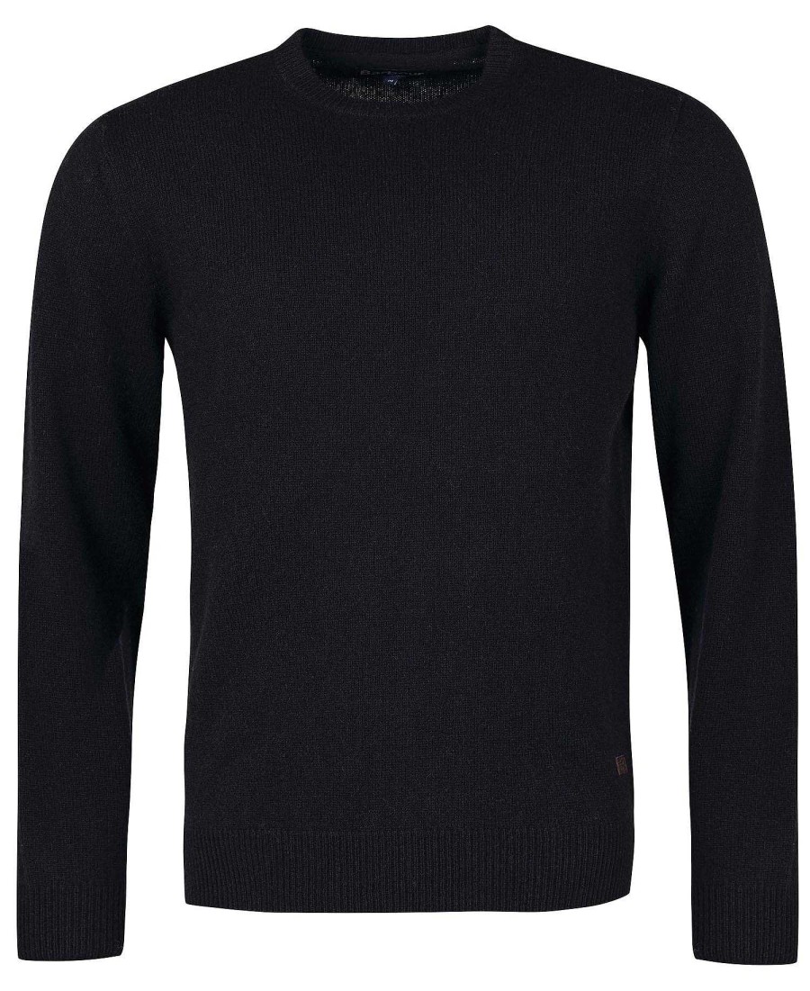 Men Barbour Jumpers | Essential Crew-Neck Sweatshirt