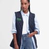 Women Barbour Quilted Jackets | Barbour X Ganni Reversible Betty Liner