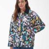 Women Barbour Quilted Jackets | Printed Delphinium Quilted Jacket