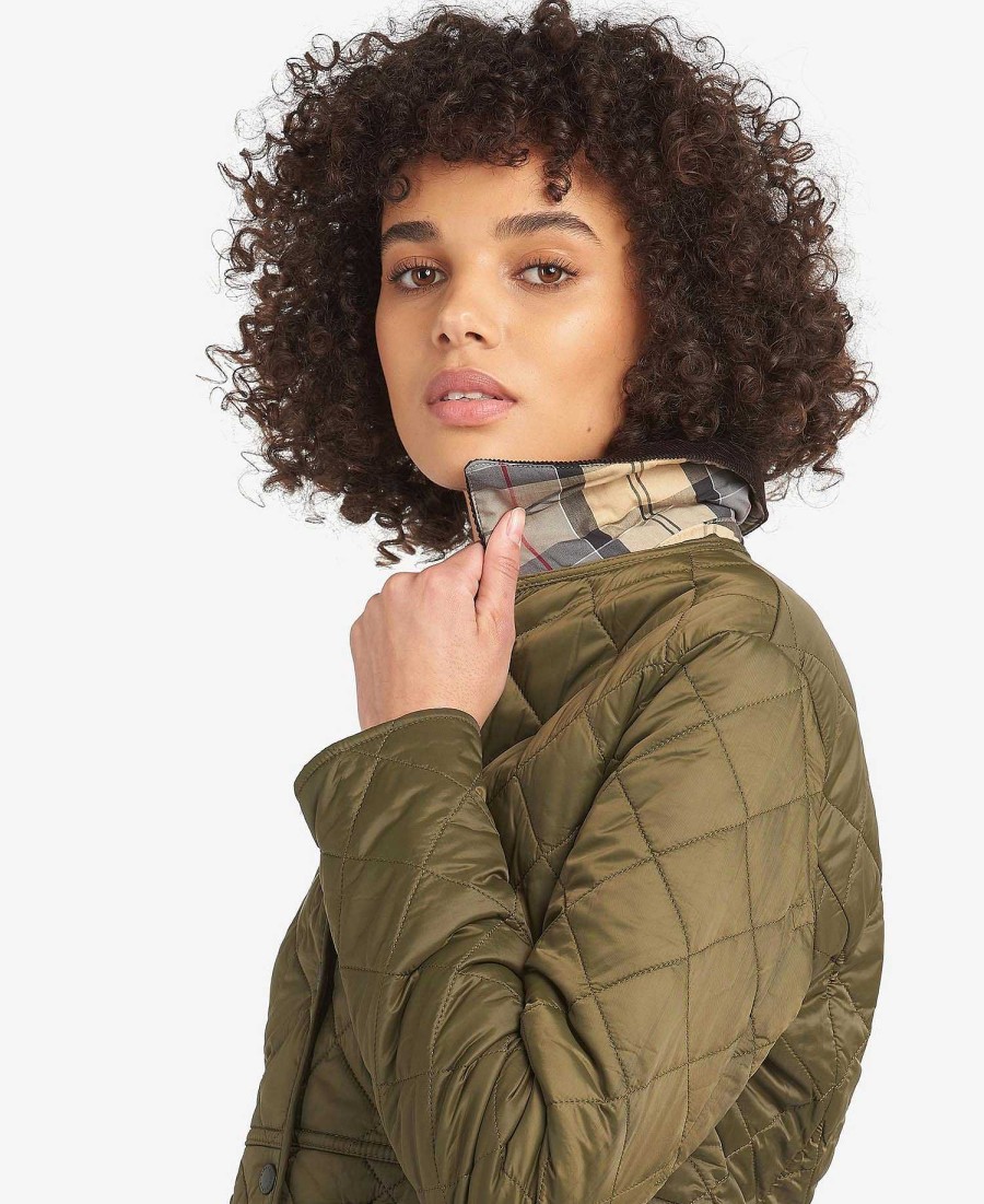 Women Barbour Quilted Jackets | Deveron Quilted Jacket