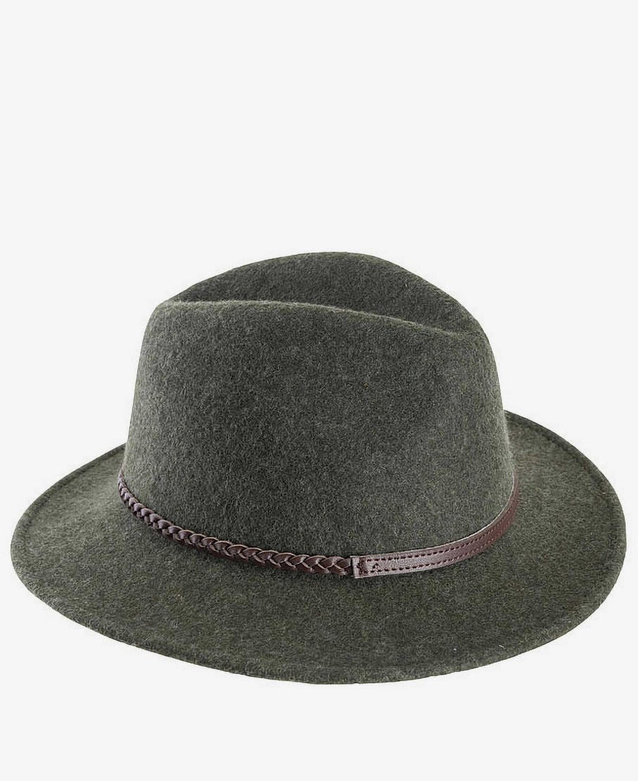 Accessories Barbour Hats & Gloves | Tack Fedora