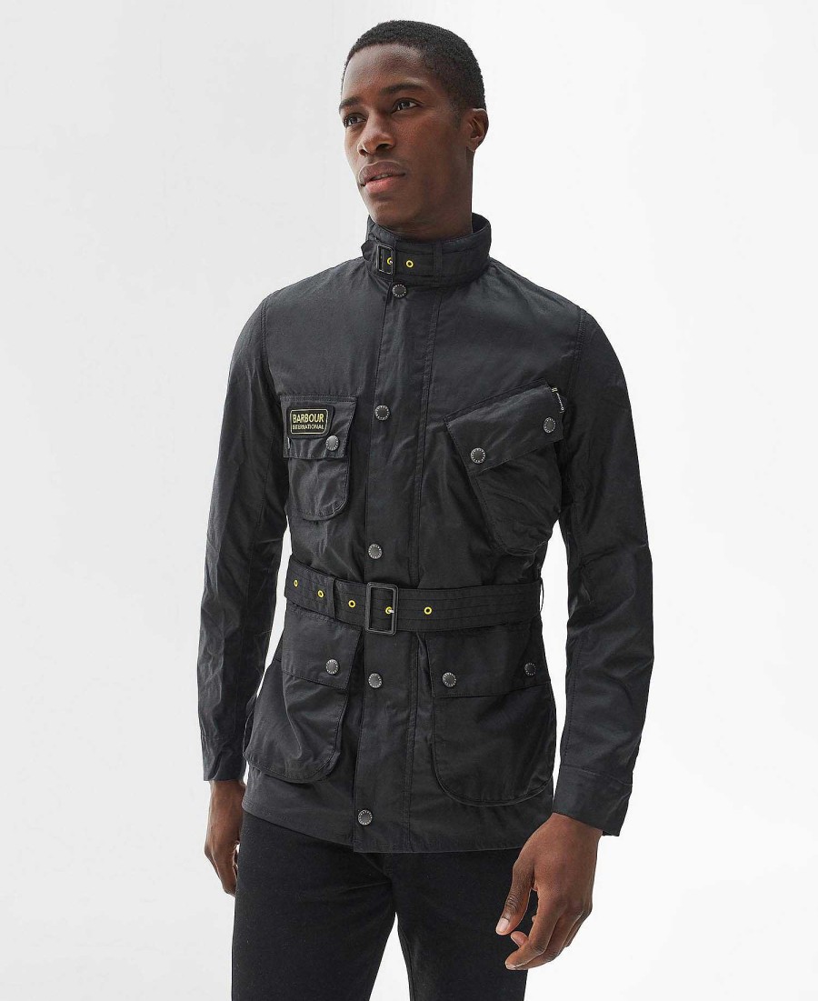 Men Barbour Waxed Jackets | Slim International Wax Jacket