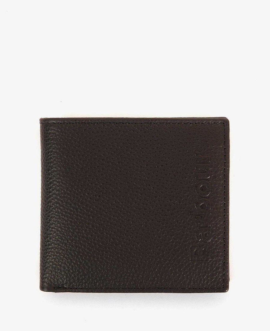 Accessories Barbour Wallets & Card Holders | Debossed Logo Bifold Wallet