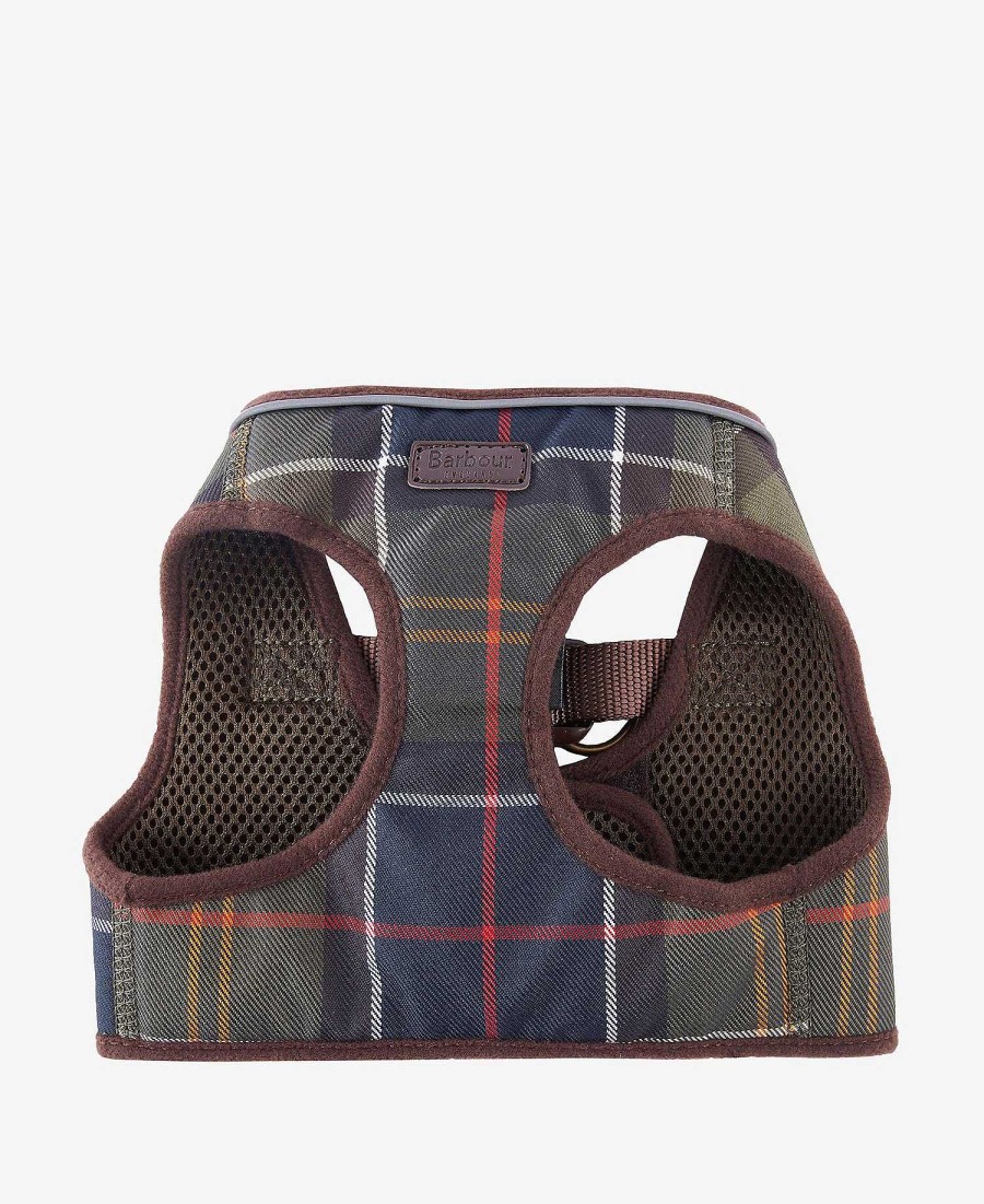 Accessories Barbour Collars & Harnesses | Tartan Step In Dog Harness