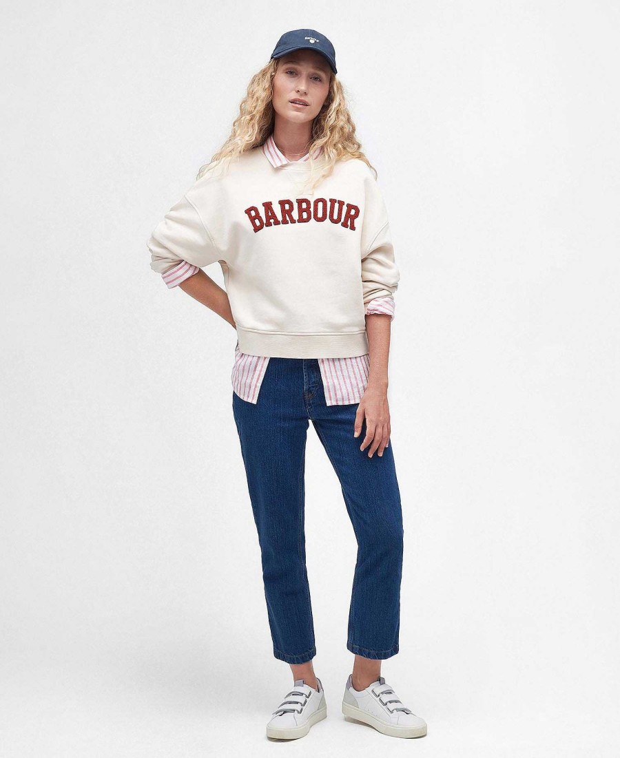 Women Barbour Hoodies & Sweatshirts | Silverdale Sweatshirt