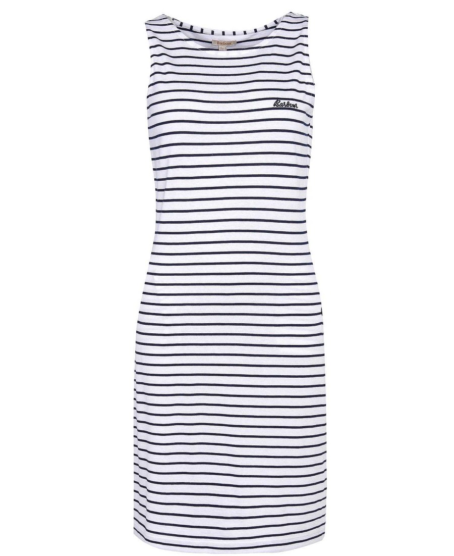 Women Barbour | Dalmore Striped Dress