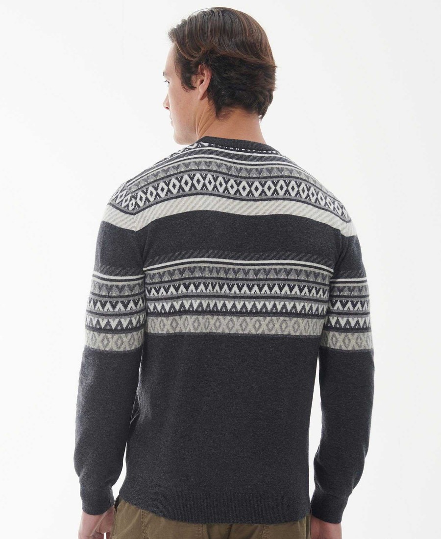 Men Barbour Jumpers | Winterborne Fairisle Sweatshirt