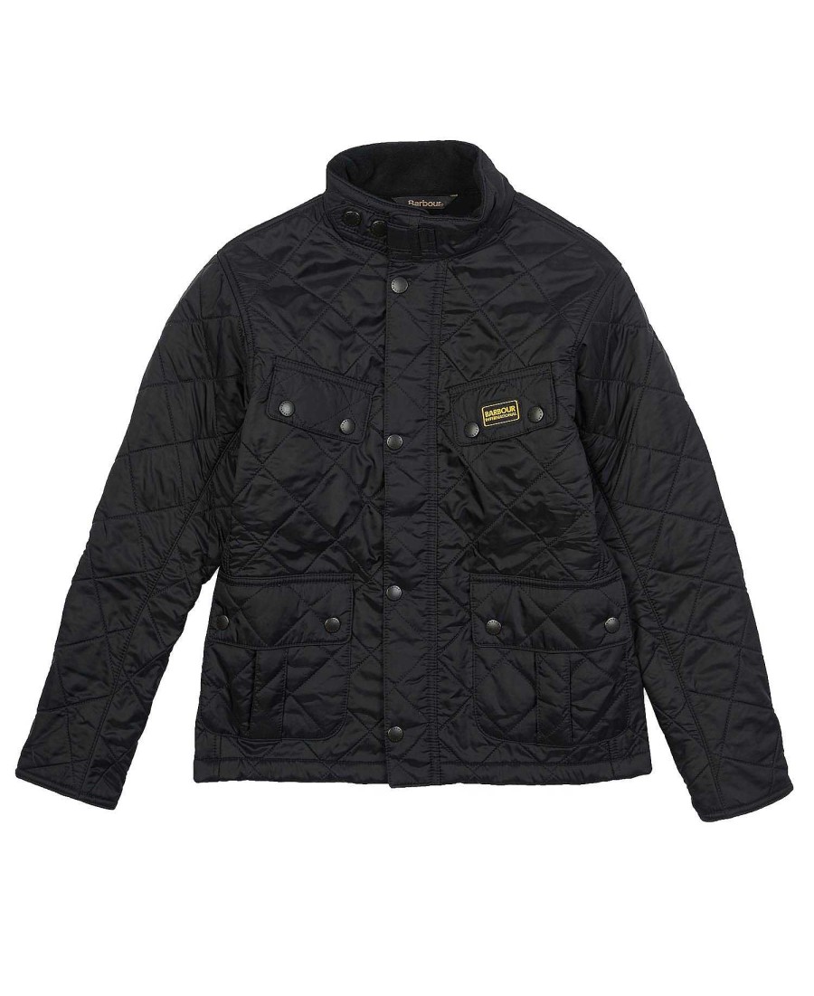 Kids Barbour Jackets | Boys Ariel Polarquilt Jacket