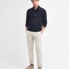 Men Barbour Jumpers | Essential Elbow Patch Sweatshirt