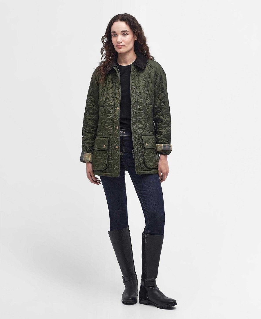 Women Barbour Quilted Jackets | Beadnell Polarquilt Jacket