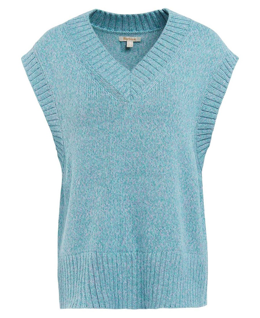 Women Barbour Jumpers | Barbour Geranium Knitted Vest