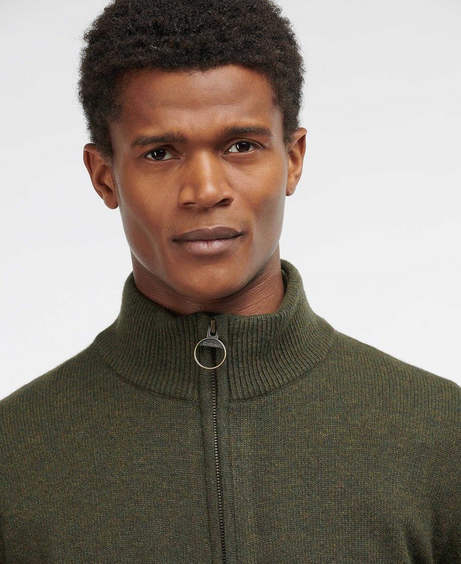 Men Barbour Jumpers | Holden Half Zip Jumper