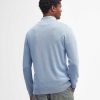 Men Barbour Jumpers | Cotton Half Zip Jumper