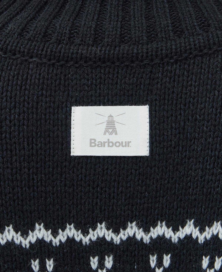 Women Barbour Jumpers | Pine Knitted Jumper