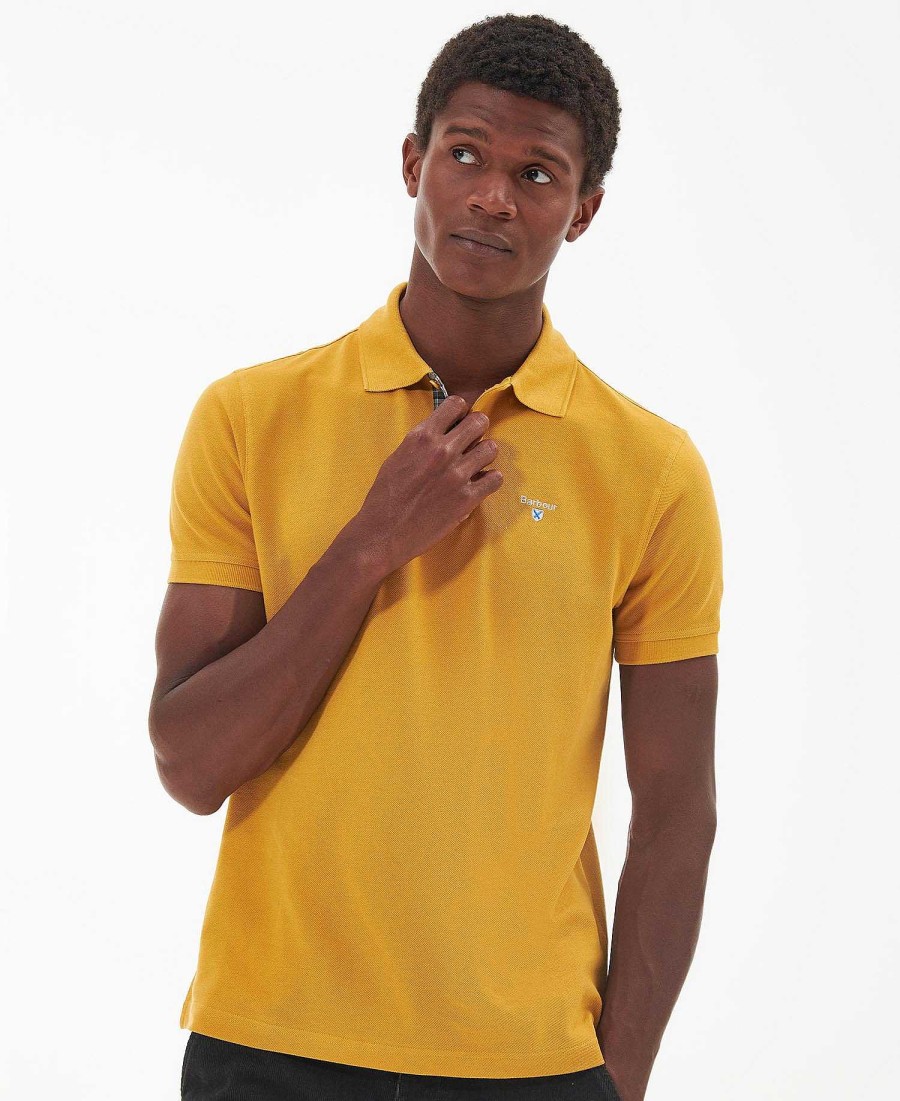 Men Barbour Polo Shirts | Cotton Polo Shirt