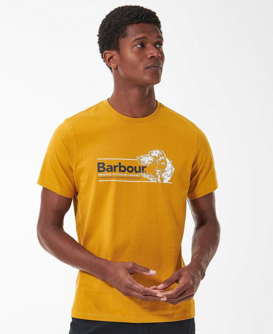 Men Barbour T-Shirts | Cartmel Graphic T-Shirt