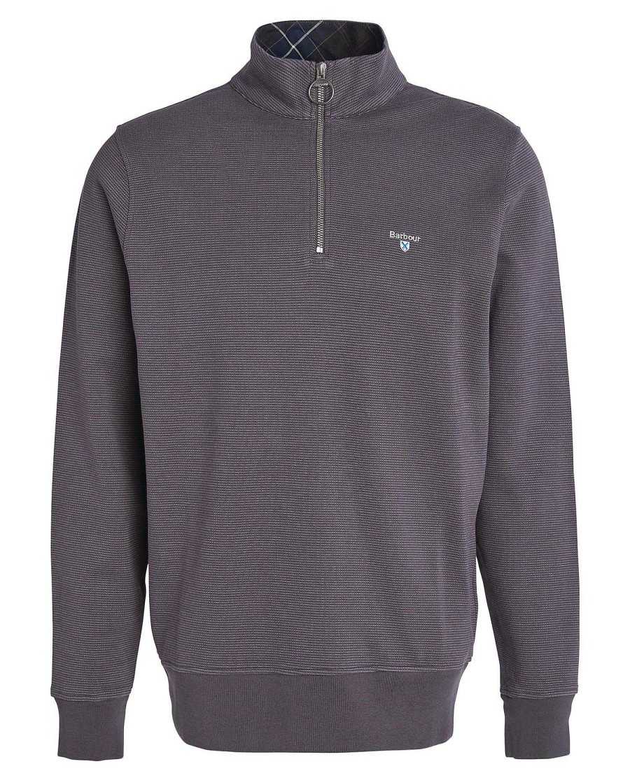 Men Barbour Hoodies & Sweatshirts | Bradbury Half-Zip Jumper