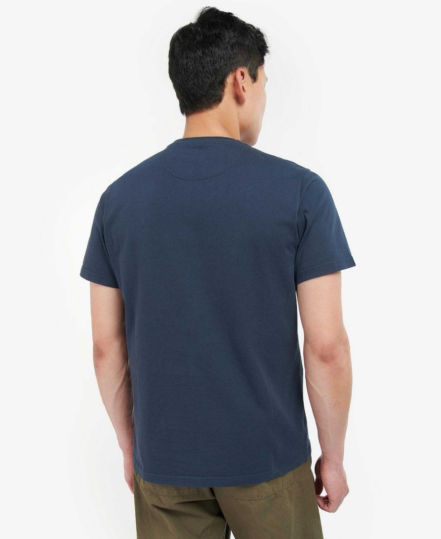 Men Barbour T-Shirts | Langdon Pocket T-Shirt