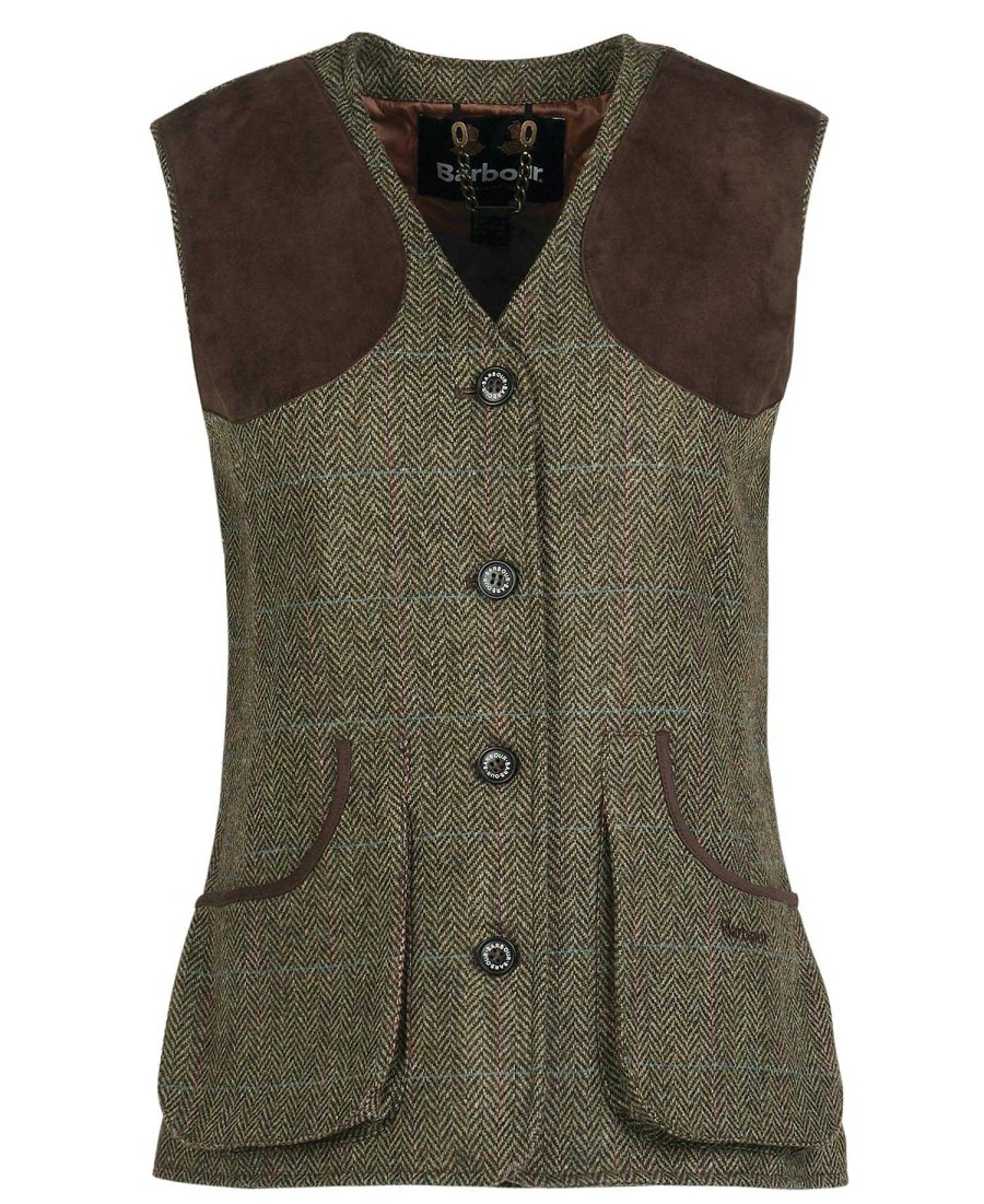 Women Barbour Wool Jackets | Fairfield Wool Gilet