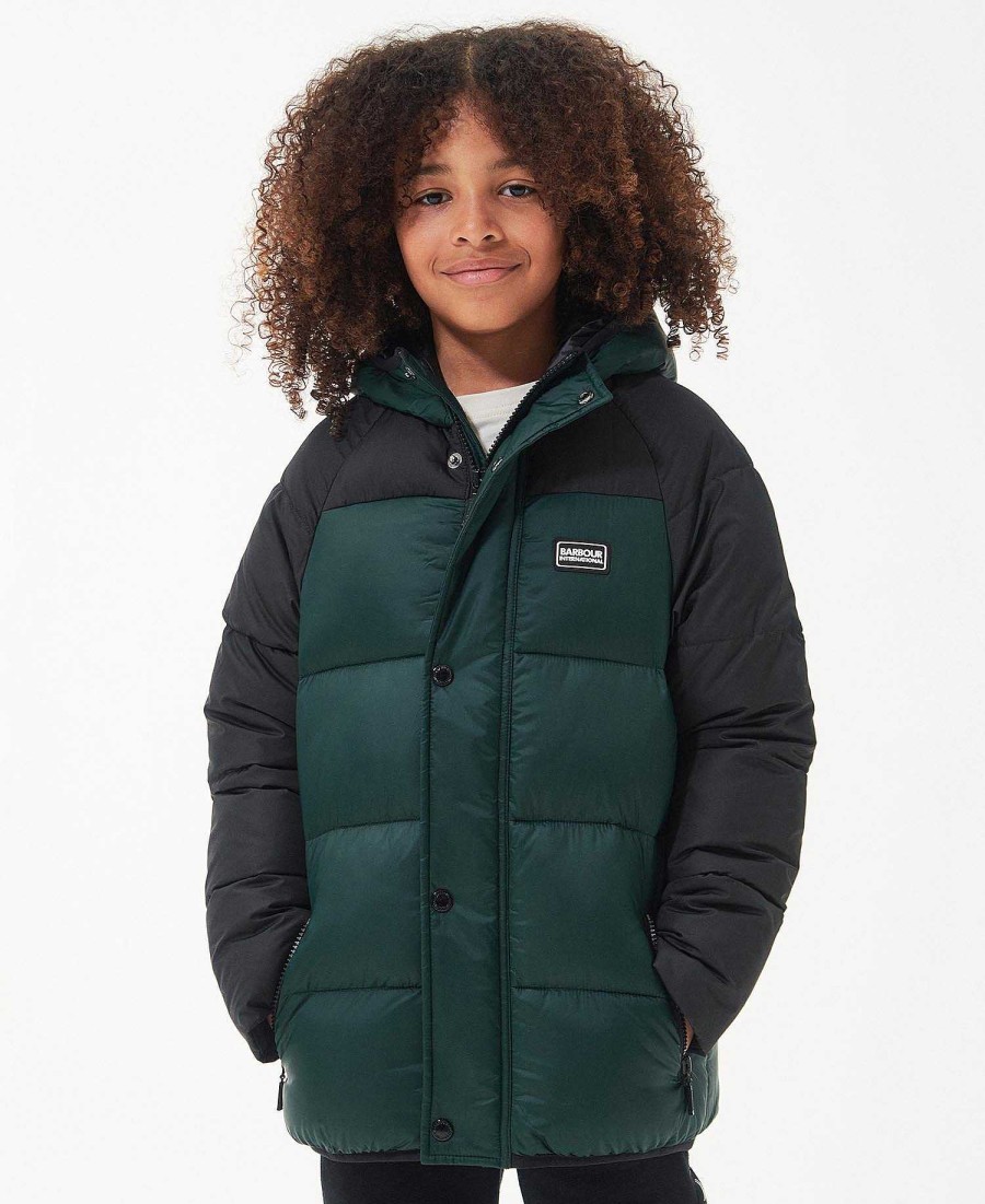 Kids Barbour Quilted Jackets | Boys' Hoxton Quilted Jacket