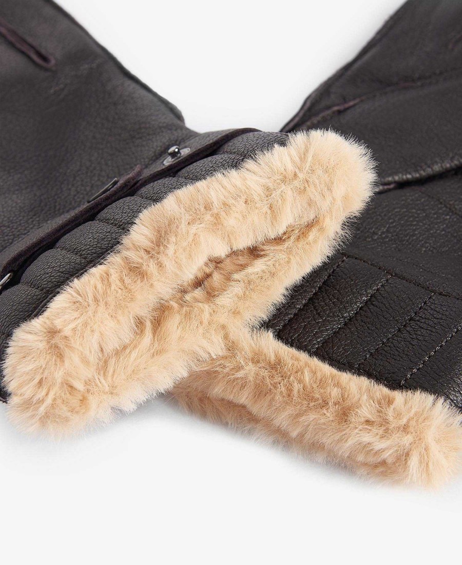 Accessories Barbour Hats & Gloves | Leather Utility Gloves