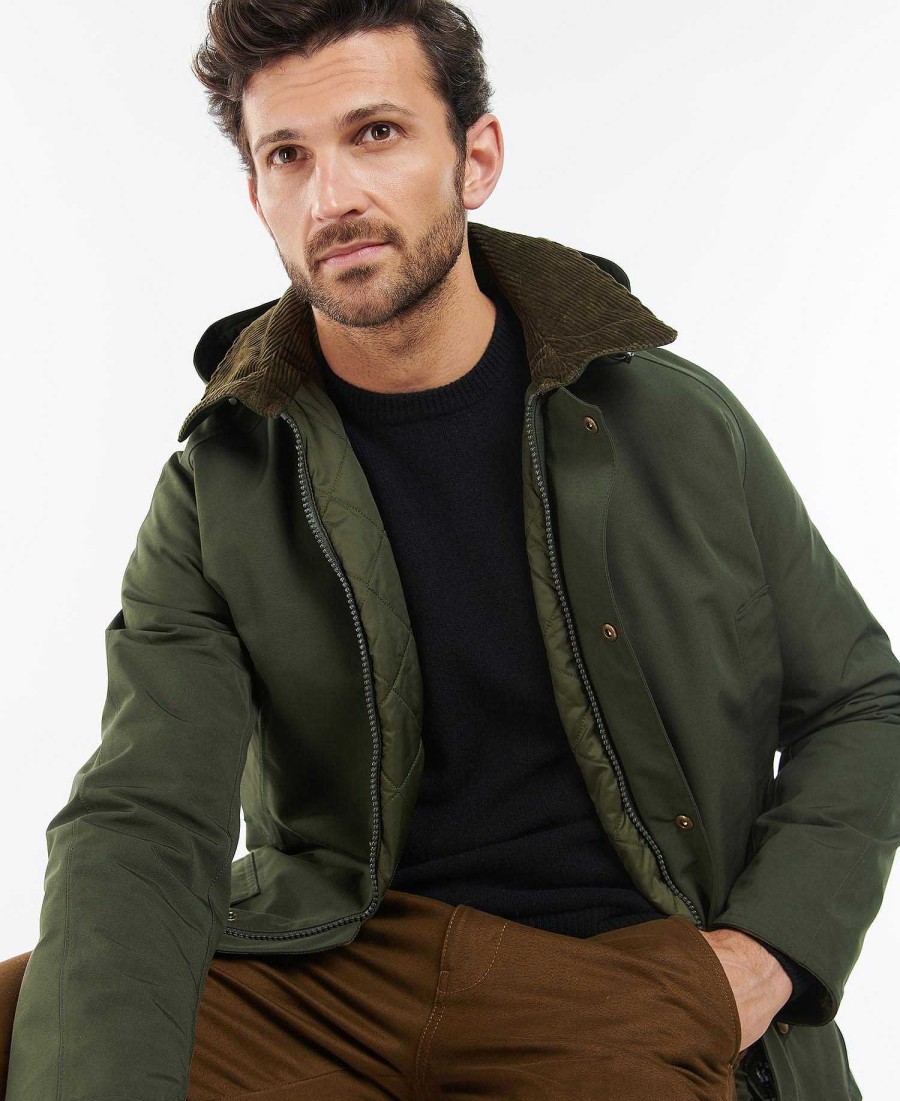 Men Barbour Waterproof Jackets | Winter Ashby Waterproof Jacket