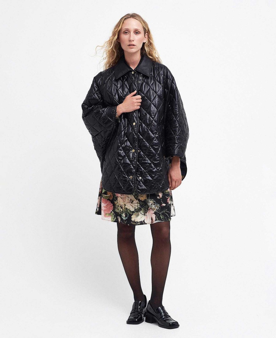 Women Barbour Quilted Jackets | Barbour X House Of Hackney Tolsford Quilted Cape