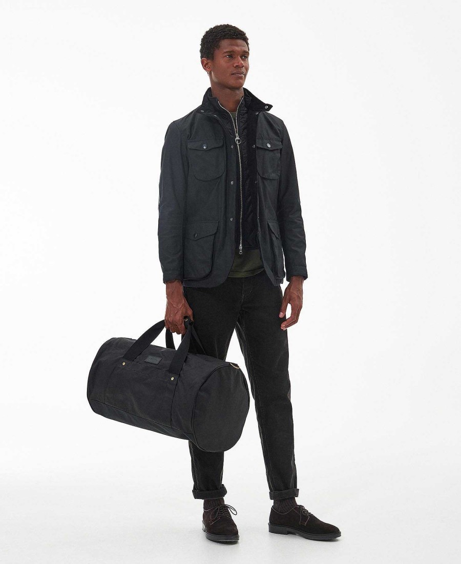 Accessories Barbour Bags & Luggage | Explorer Wax Duffle Bag