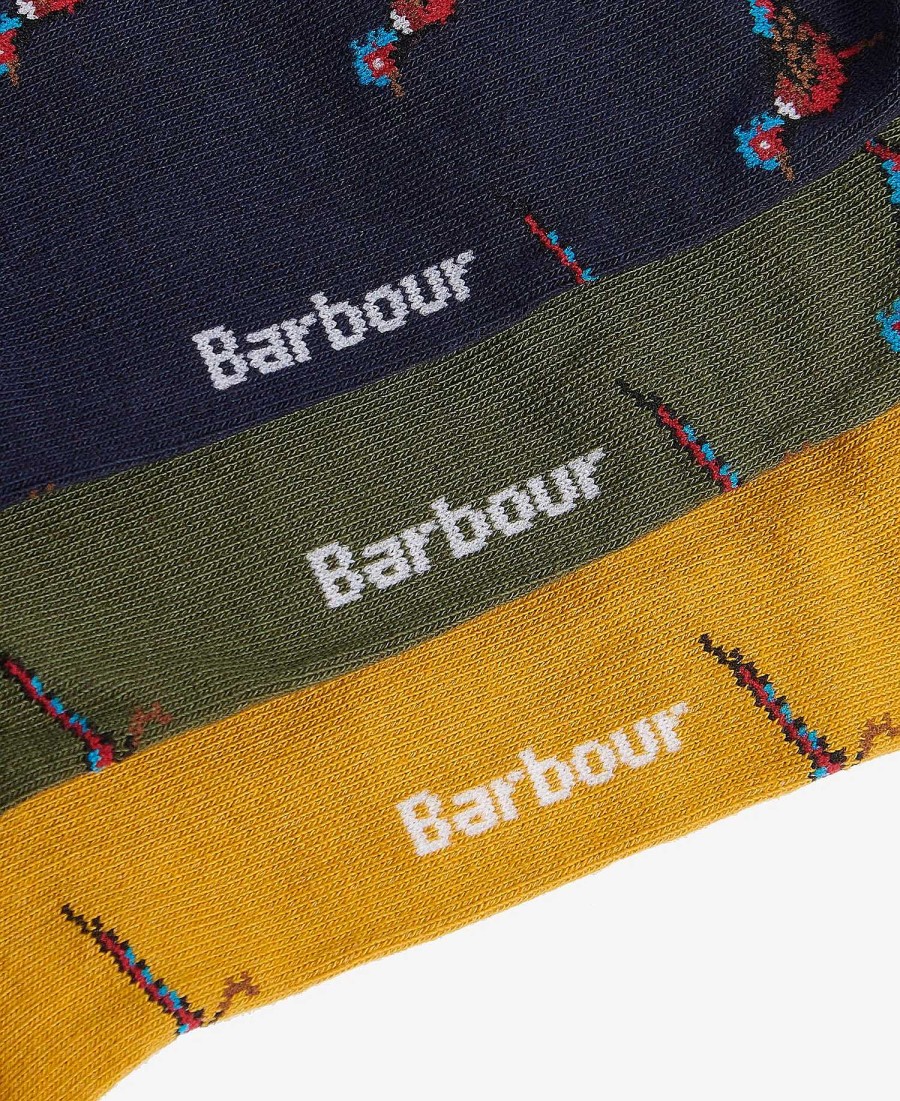 Accessories Barbour Socks | Pheasant Socks Gift Set